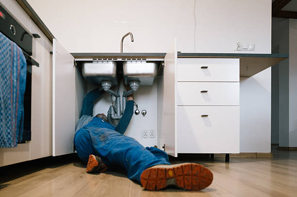 Professional Plumbing technician working in Cascade, VA